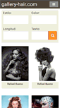 Mobile Screenshot of gallery-hair.com